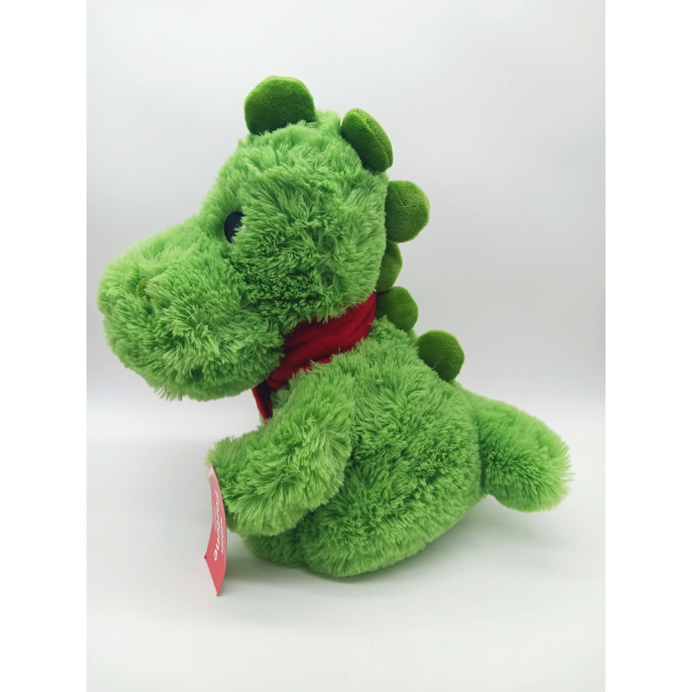 Petsmart 2020 Dragon Fortune Green Dinosaur Dragon Plush Dog Pet Toy Squeaker